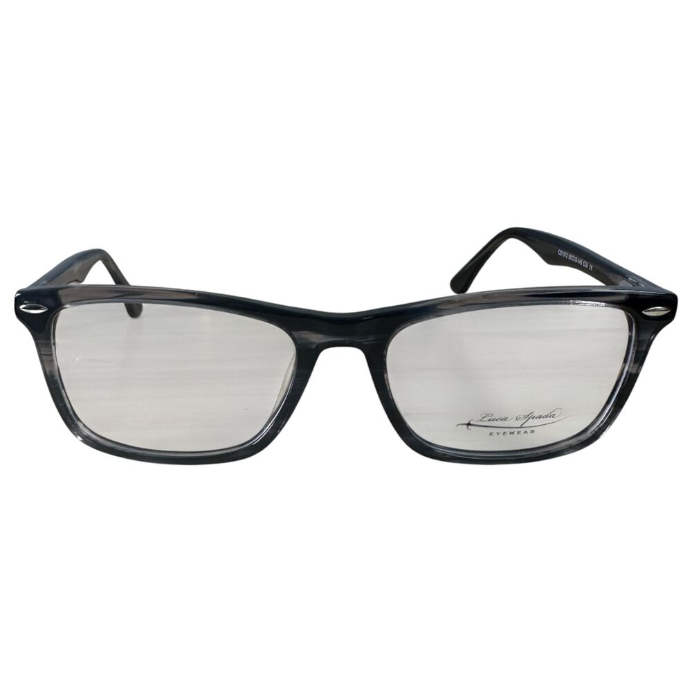 Luca Spada Eyewear CO1012 Grey Transparent Plastic Frames BRAND NEW